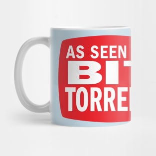 As seen on BitTorrent Mug